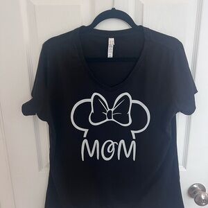 Women's Short Sleeve‎ Casual T Shirt Size XL Mom Tee